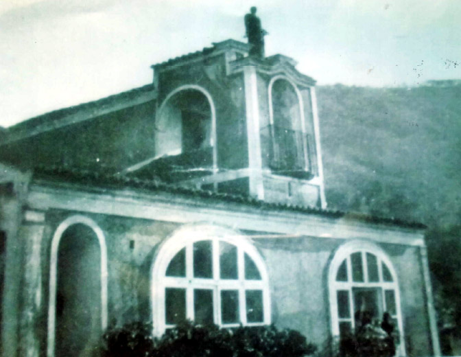 Casa natìa con statua di Pallade