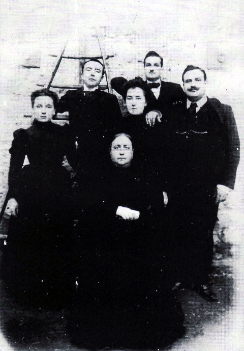 Foto gruppo di famiglia Ferrante